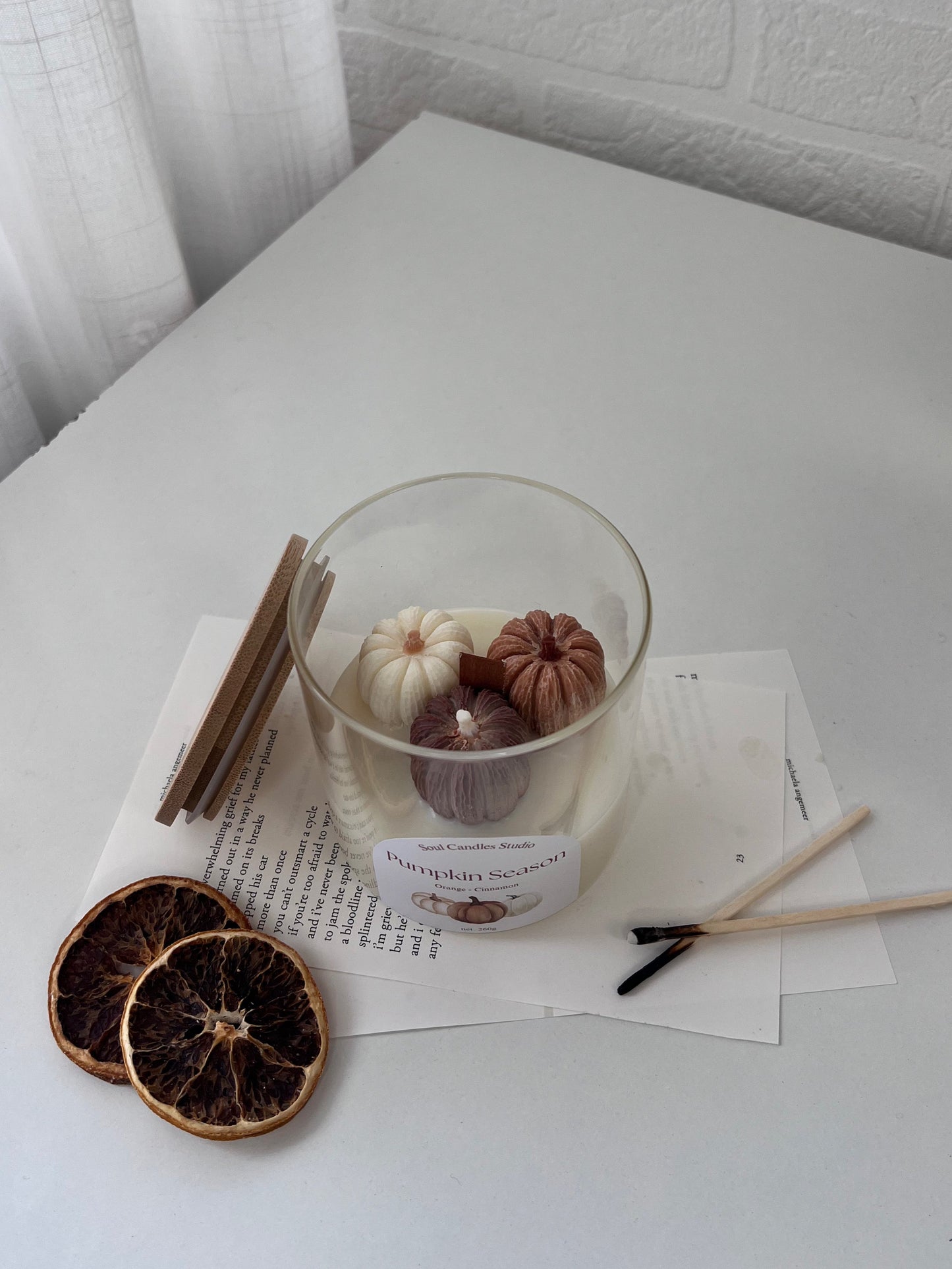 Pumpkin Season Kerze