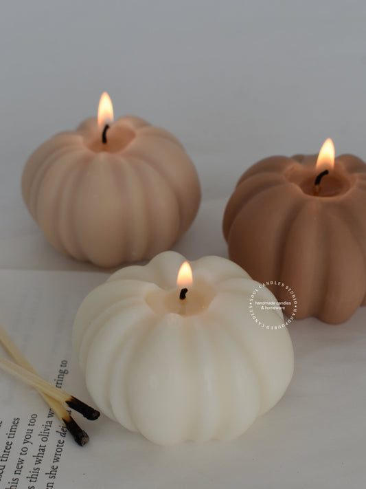 Kürbis Kerze