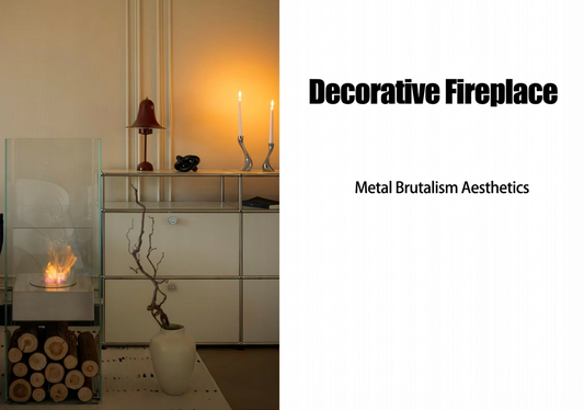 Element Custom 360° View Ethanol Fireplace | Luxury Freestanding Fireplace for Home & Commercial