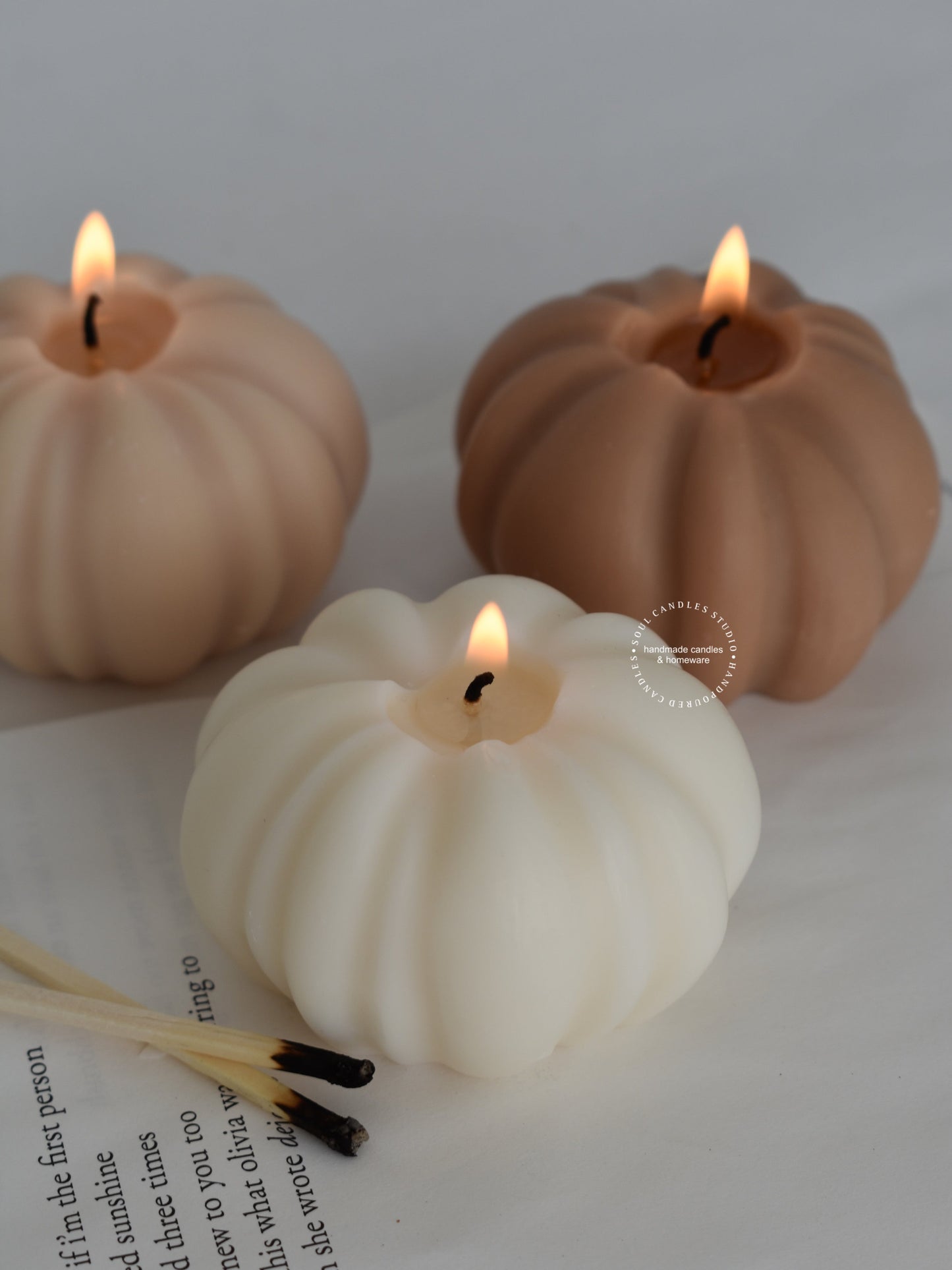 Kürbis Kerze