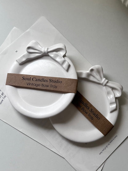 Vintage Bow Tray