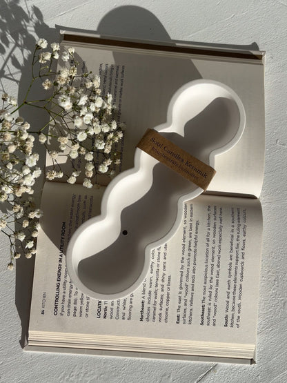 Räucherstäbchenhalter „wavy“