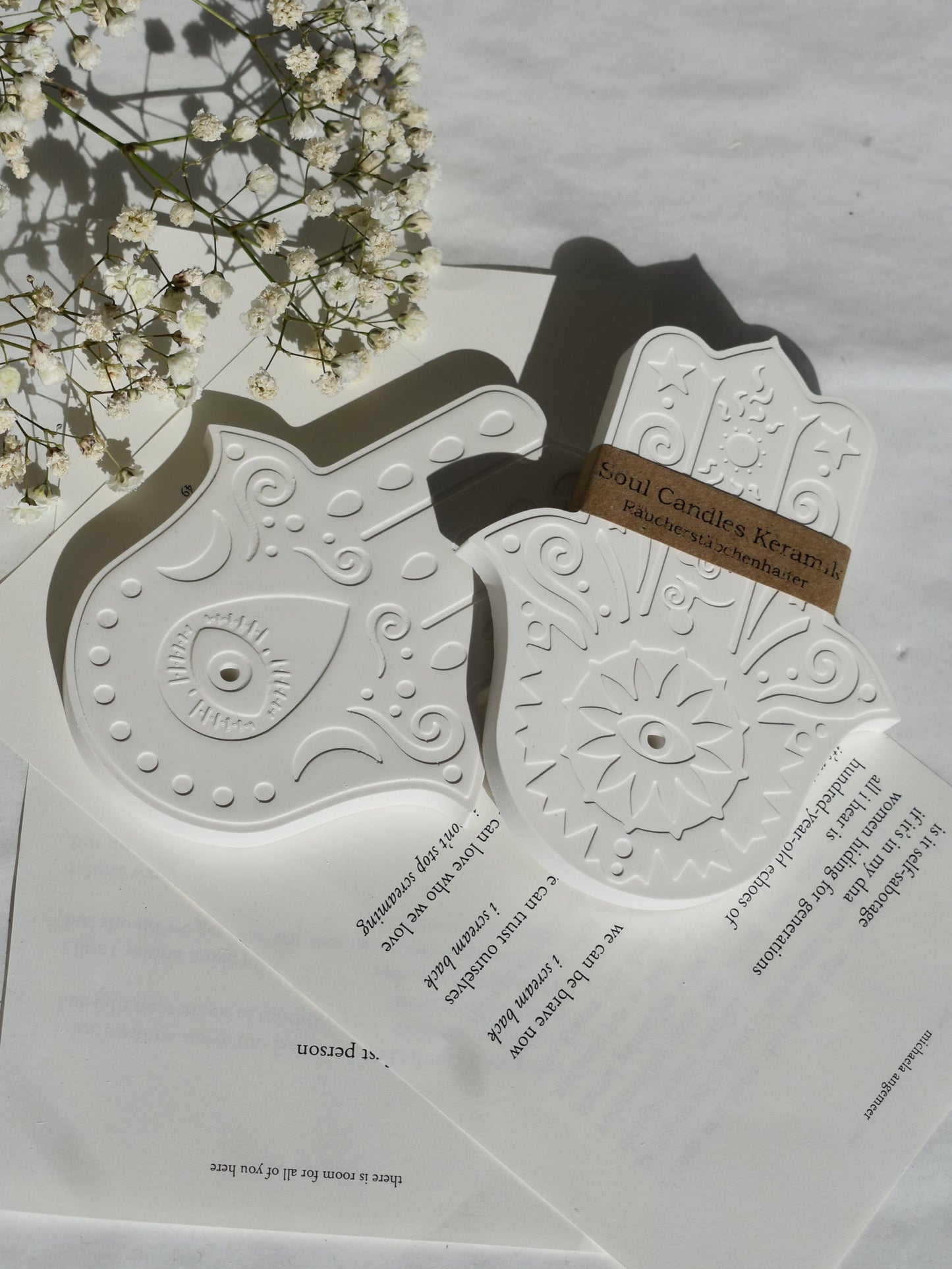 Räucherstäbchenhalter „Hand der Fatima“