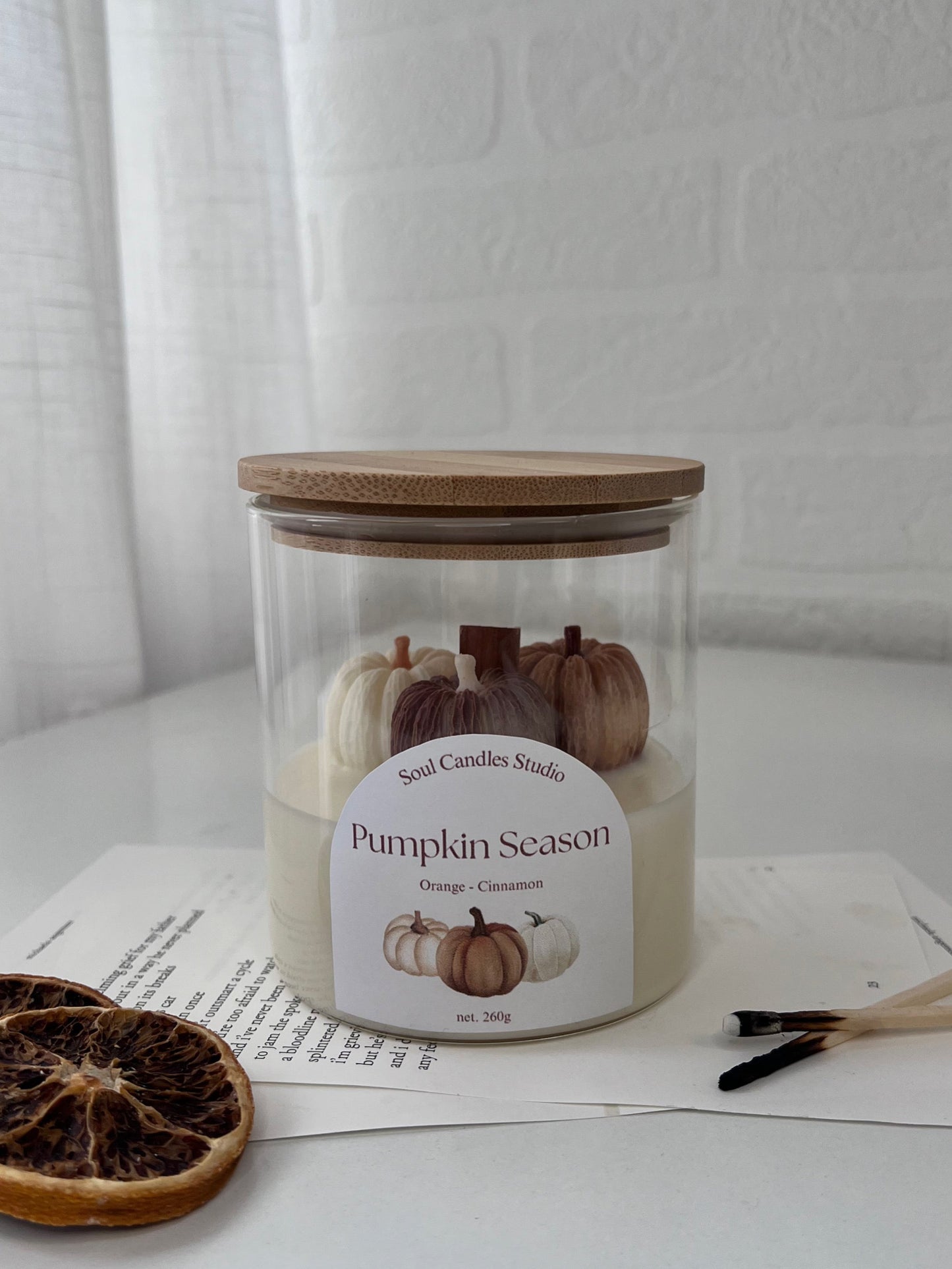 Pumpkin Season Kerze