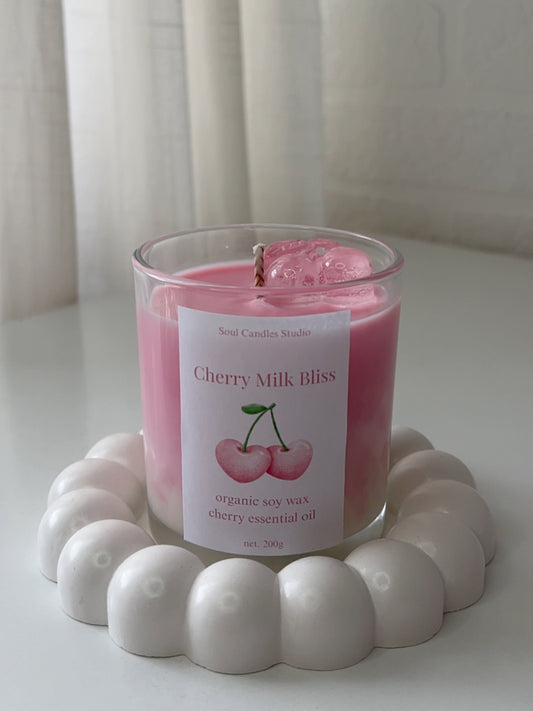 Cherry Milk Bliss Kerze