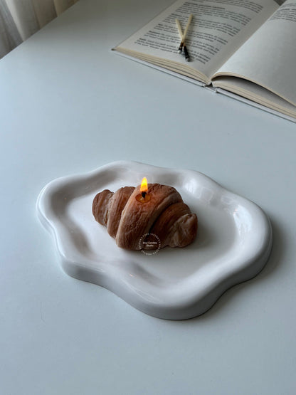 Croissant Kerze