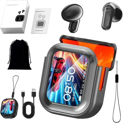 ❤️Bluetooth 6.0 Earbuds – Immersive 3D Sound, AI Translator, Waterproof & Noise Cancelling