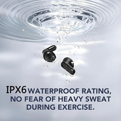 ❤️Bluetooth 6.0 Earbuds – Immersive 3D Sound, AI Translator, Waterproof & Noise Cancelling