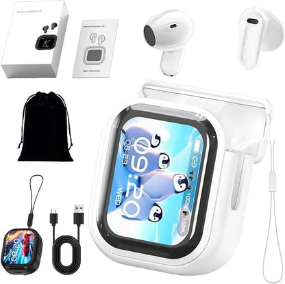 ❤️Bluetooth 6.0 Earbuds – Immersive 3D Sound, AI Translator, Waterproof & Noise Cancelling