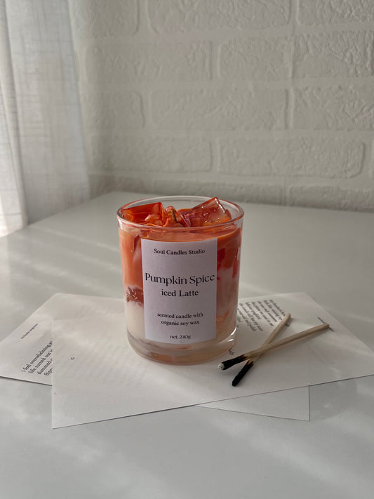 Pumpkin Spice Latte Kerze