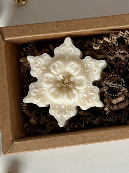 Snowflake Kerze