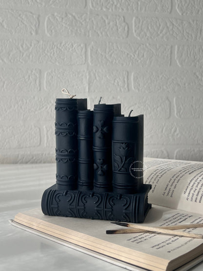 Bücherkerze