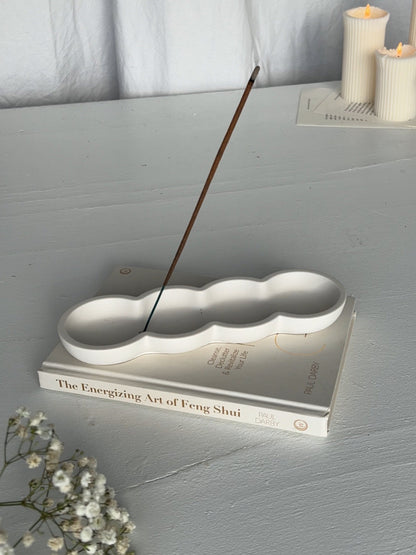 Räucherstäbchenhalter „wavy“