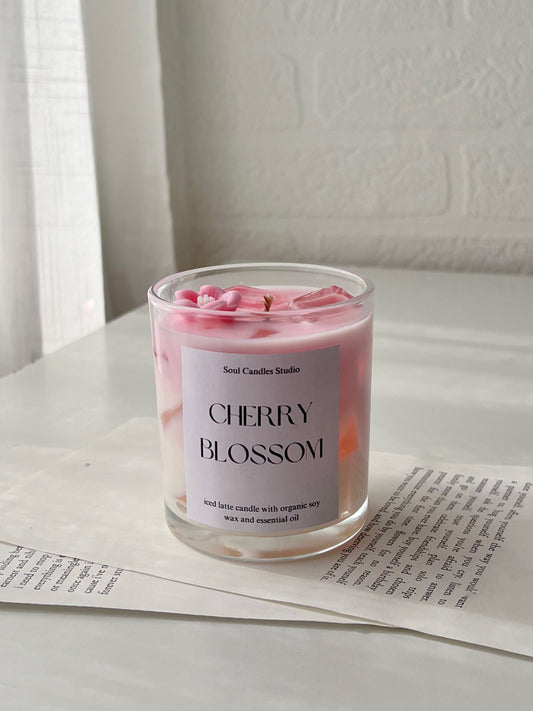 Cherry Blossom Kerze