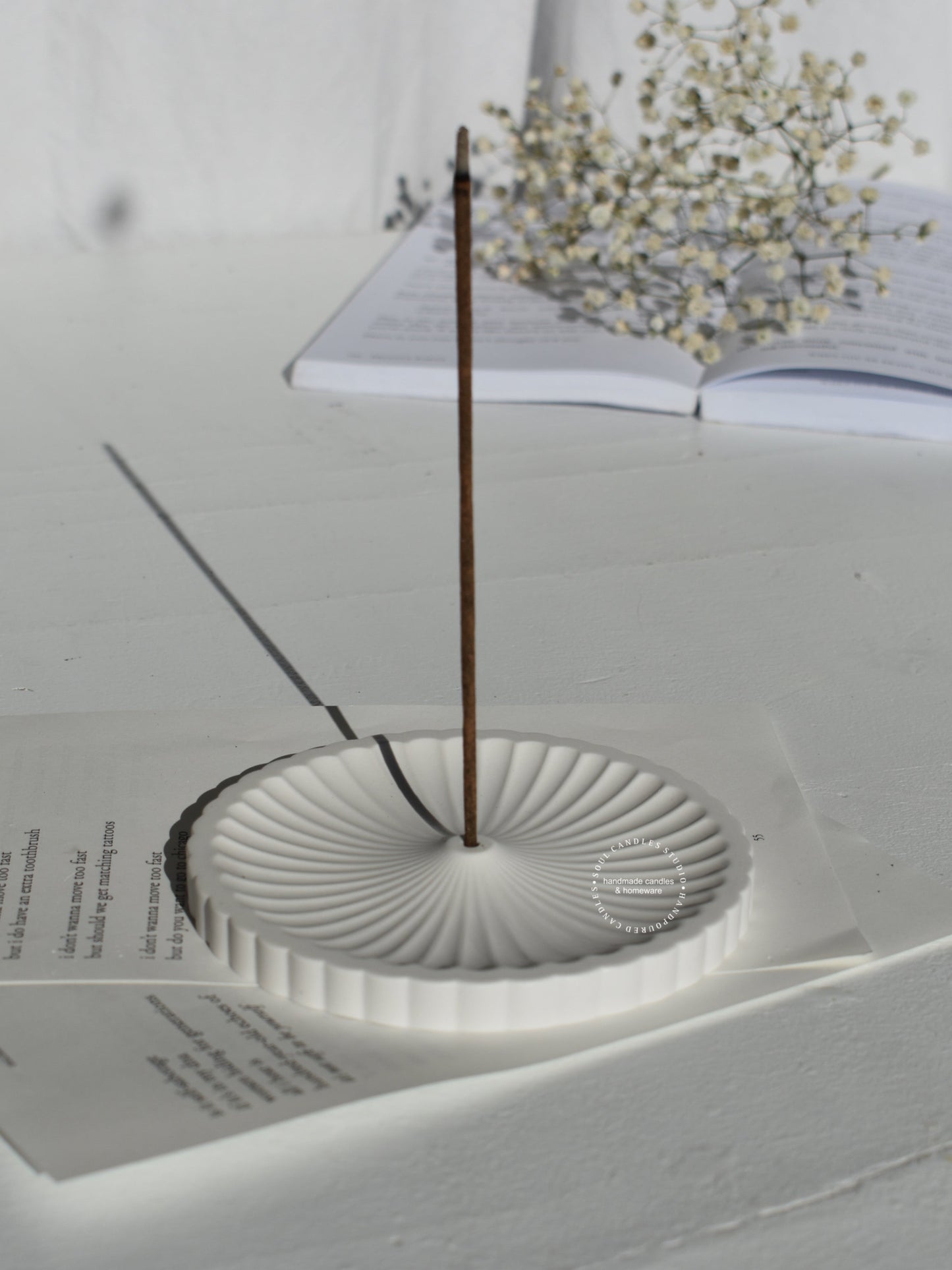 Räucherstäbchenhalter „Fluted“