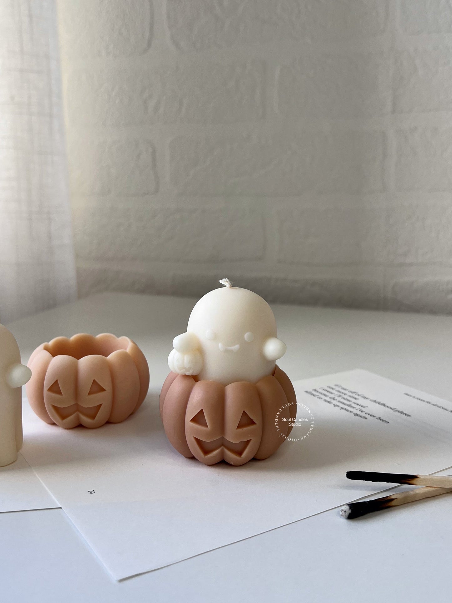 Stackable Ghost Kerze