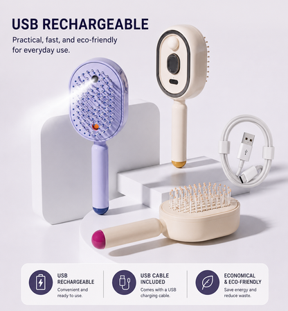 Anti-Knot & Anti-Frizz Brush