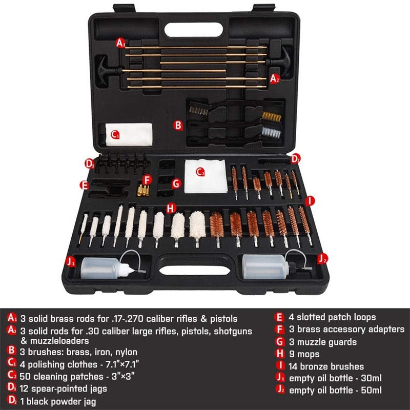 CombatClean Carry - Compact Field Maintenance System for Law Enforcement