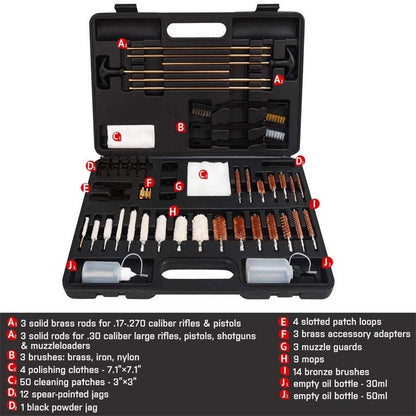 CombatClean Carry - Compact Field Maintenance System for Law Enforcement