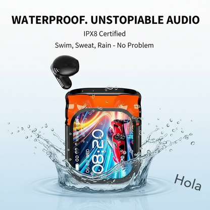 ❤️Bluetooth 6.0 Earbuds – Immersive 3D Sound, AI Translator, Waterproof & Noise Cancelling