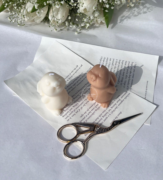 Osterhasenkerze | Osterkerze | Hasenkerze | Osterteschenk