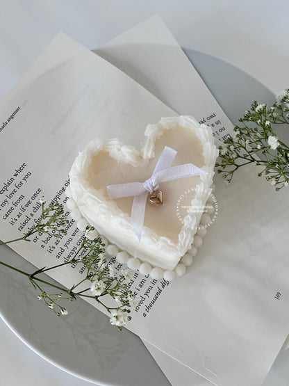 Herzkuchenkerze