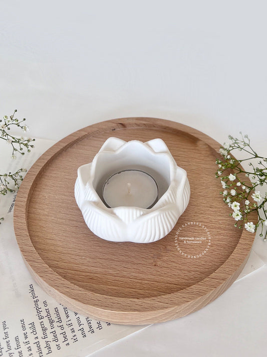 Lotusblume Teelichthalter