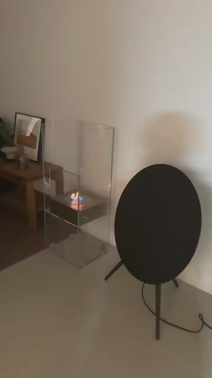 Element Custom 360° View Ethanol Fireplace | Luxury Freestanding Fireplace for Home & Commercial